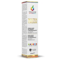 Optima Naturals Colours of Life Water Cream - Crema base viso nutriente e antiossidante, 50 ml