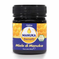 Optima Naturals Manuka Benefit - Miele di Manuka 270 MGO ad azione antibatterica, 250 g