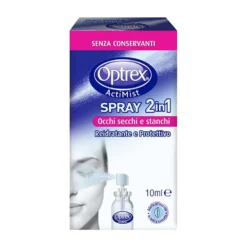 Optrex ActiMist - Spray 2 in 1 per Occhi Secchi e Stanchi, 10ml