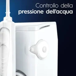 Oral-B Idropulsore + Spazzolino Elettrico iO6 con Testine di Ricambio