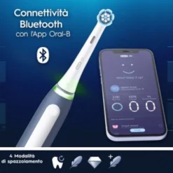 Oral-B iO My Way - Spazzolino elettrico ricaricabile per l'igiene orale degli adolescenti, 1 kit