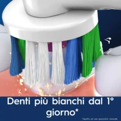 Oral-B Pro 3D White Testine di Ricambio per Spazzolino Elettrico, 3 Testine