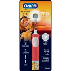 Oral-B Pro Kids Re Leone - Spazzolino elettrico per l'igiene orale dei bambini dai 3 anni, 1 pezzo