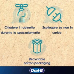 Oral-B PRO Series 1 Spazzolino Elettrico Rosa + 1 Testina + Custodia