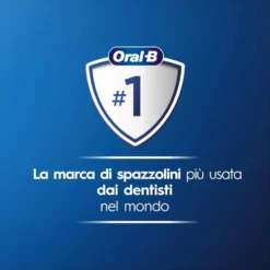Oral-B Spazzolino Elettrico Ricaricabile Vitality Pro Nero, 1Testina 1Spazzolino