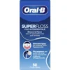 Oral-B SuperFloss Filo Interdentale pre-tagliato, 50 fili pre-tagliati