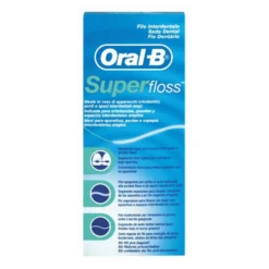 Oral-B Superfloss Filo Interdentale Ideale per Spazi Ampi, 50 Fili Pre-Tagliati