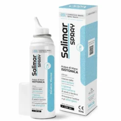 Paladin Pharma Sanavita Salimar - Spray nasale isotonico all'acqua di mare per l'igiene, 125 ml