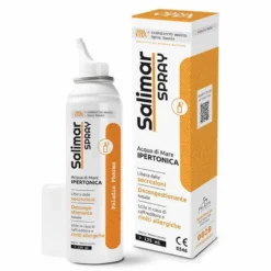 Paladin Pharma Sanavita Salimar - Spray nasale ipertonico per la decongestione, 125 ml