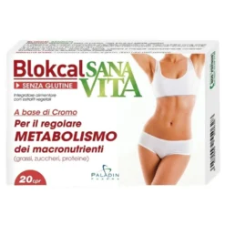 Paladin Sanavita - Blokcal Integratore per l'equilibrio del peso, 20 compresse