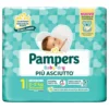 Pampers Baby Dry - Newborn Pannolini taglia 1 2-5 kg, 24 pannolini