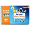 Pampers Sole & Luna - Pannolino Taglia 6 XL 15-30 Kg, 40 Pannolini