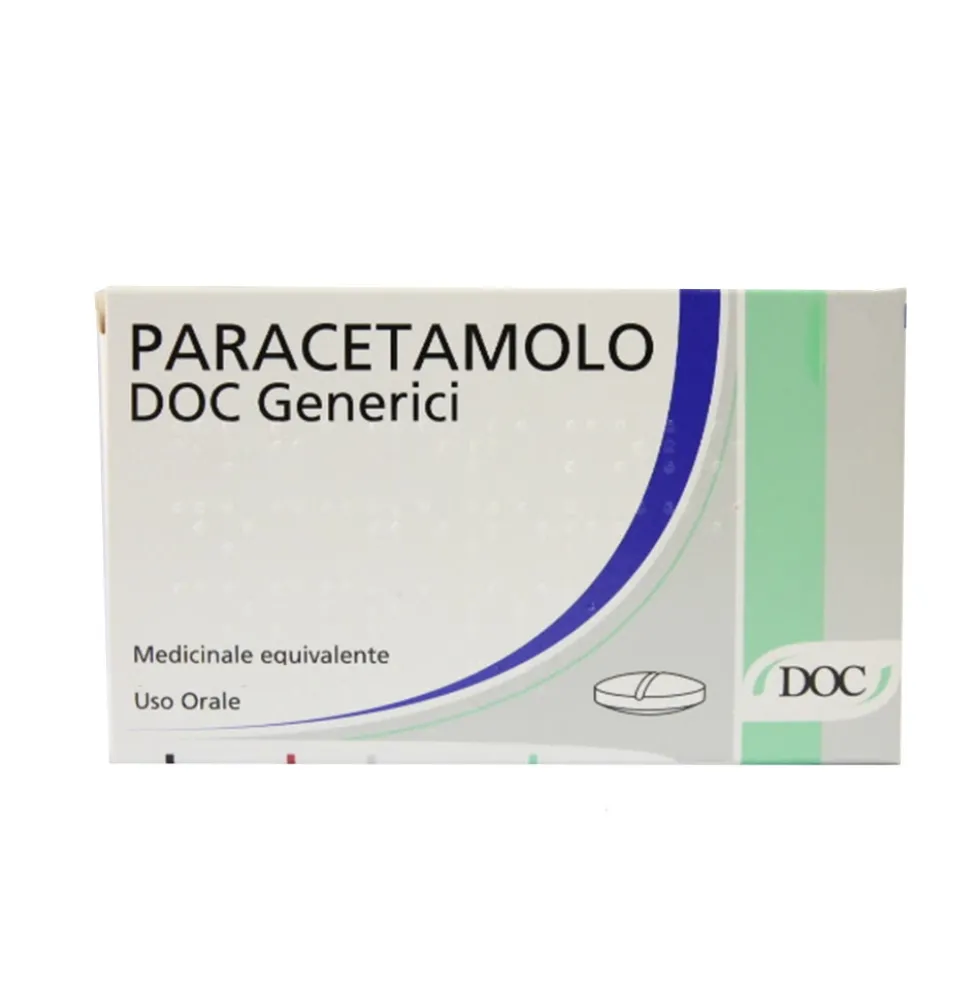 Paracetamolo Doc 20Cpr 500Mg