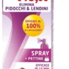 Paranix Spray Antipediculosi - Trattamento per eliminare i pidocchi e le lendini, 100 ml con pettine
