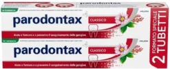 Parodontax Herbal Classico Dentifricio con Fluoro e Bicarbonato di Sodio Bipack, 2x75ml