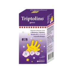 Pediatrica Triptolino Integratore di Melatonina per Bambini in Gocce, 30ml