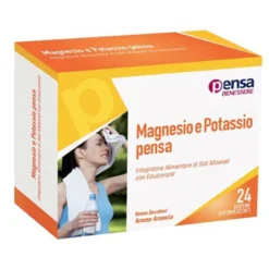 Pensa Benessere Magnesio E Potassio Pensa Integratore, 24 Bustine