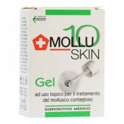 Pentamedical Molluskin 10 - Gel topico per il trattamento del mollusco contagioso, flacone da 5 ml