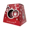 Perlier Magia di Natale - Bagno crema detergente e rilassante per il corpo, flacone da 500 ml