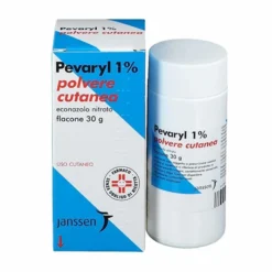 Pevaryl 1% Polvere Cutanea Econazolo Nitrato Trattamento Micosi, 30g
