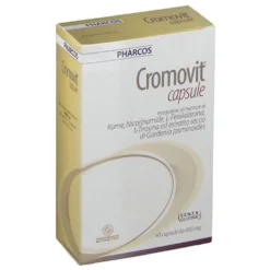 Pharcos Cromovit - Integratore Alimentare Antiossidante, 60 Capsule