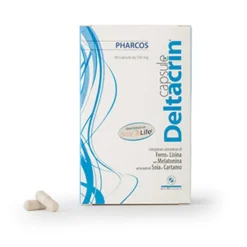 Pharcos Deltacrin Integratore per Alopecia, 60 Capsule
