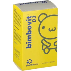 Pharmaguida Bimbovit D3 - Integratore di vitamina D3 per le ossa dei bambini, 15 ml