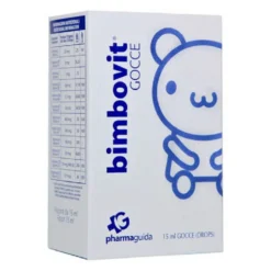 Pharmaguida Bimbovit Gocce polivitaminico - Integratore per le difese dei bambini, 15 ml