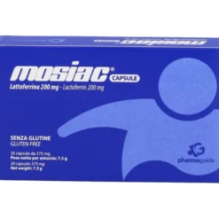 Pharmaguida Mosiac - integratore di lattoferrina per le difese immunitarie, 20 capsule