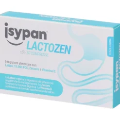 Pharmaidea Isypan Lactozen - Integratore alimentare per la digestione del lattosio, 30 compresse