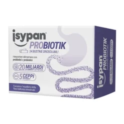 Pharmaidea Isypan Probiotik Integratore di Probiotici e Prebiotici, 24 Bustine Orosolubili