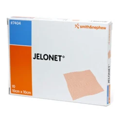 Pharmaidea Jelonet Garza Grassa Sterile alla Paraffina Misura 10x10cm, 10 Pezzi