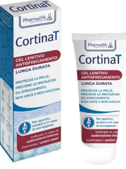 Pharmalife Research Cortinat - Gel lenitivo antisfregamento per prevenire le irritazioni, 75 ml