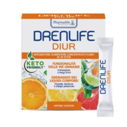 Pharmalife Research Drenlife - Diur Integratore Diuretico, 30 stick