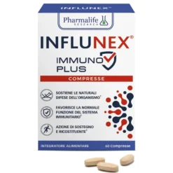 Pharmalife Research Influnex - Immuno Plus Integratore Difese, 60 compresse