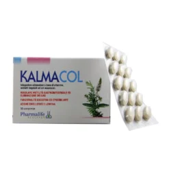Pharmalife Research Kalmacol - Integratore intestino contro il meteorismo e la colite, 30 compresse