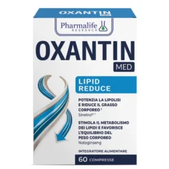 Pharmalife Research Oxantin Med Lipid Reduce - Integratore per il controllo del peso, 60 compresse