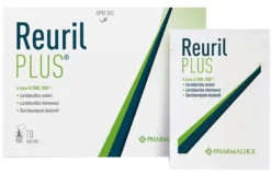 Pharmaluce Reuril Plus - Integratore per la flora intestinale, 10 bustine 3 g