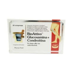 Pharma Nord Bioattivo Glucosamina + Condroitina Integratore, 60 Compresse