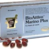 Pharma Nord Bioattivo Marino Plus - Capsule olio di pesce per la funzione cardiaca, 60 capsule