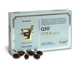 Pharma Nord Q10 Gold - Integratore di coenzima Q10 per il metabolismo energetico, 30 capsule