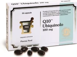 Pharma Nord Q10 Ubiquinolo - Integratore per la stanchezza con q10 ubiquinolo, 30 capsule