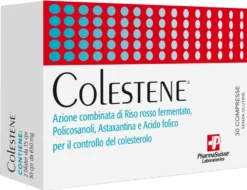 Pharmasuisse Laboratories Colestene - Integratore alimentare per il colesterolo, 30 compresse