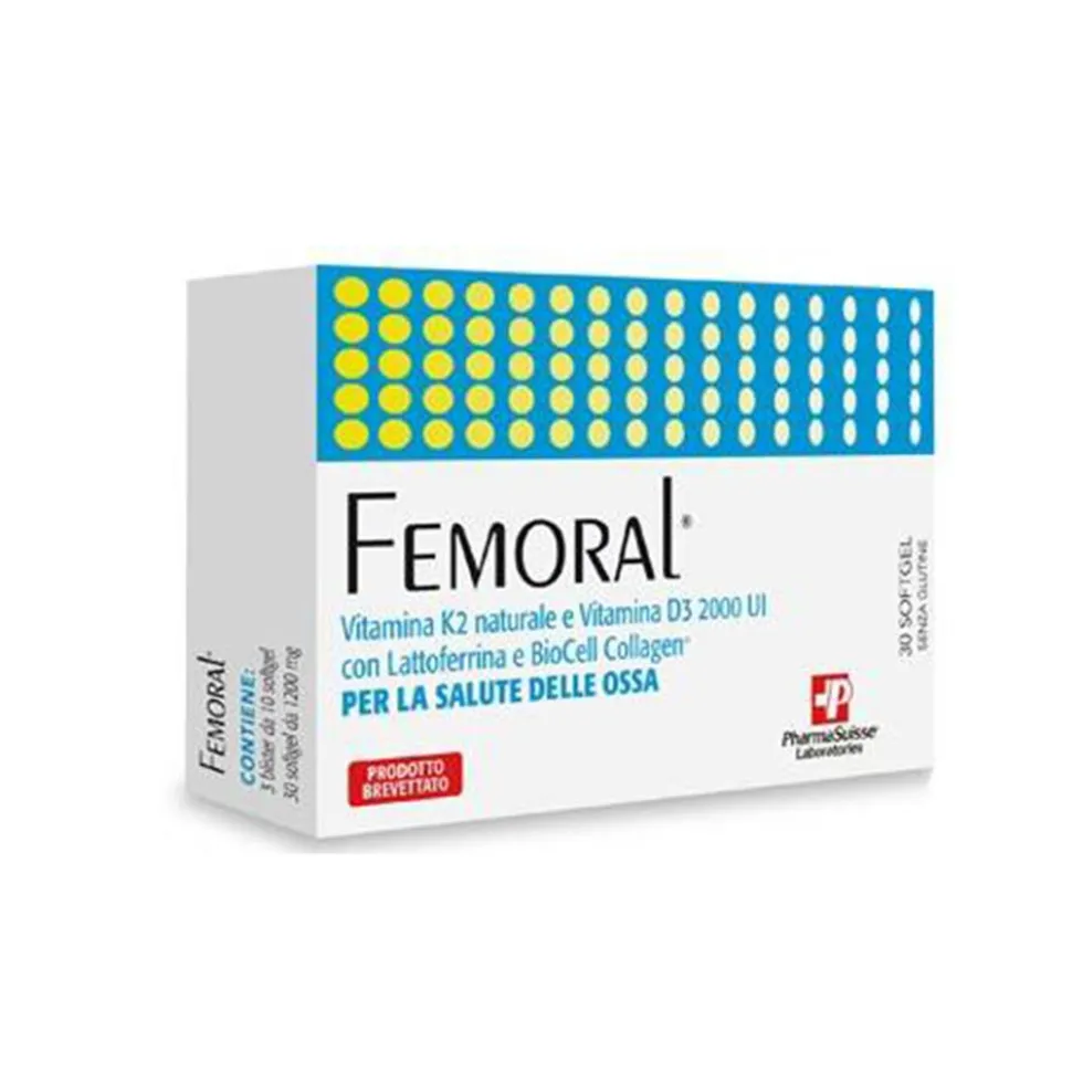 Pharmasuisse Laboratories Femoral Integratore Alimentare, 30 Softgels