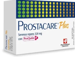 Pharmasuisse Prostacare Plus - Integratore prostata per il drenaggio urinario, 30 softgel