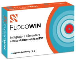 Pharmawin Flogowin - Integratore senza zucchero per le infiammazioni e il microcircolo, 30 capsule