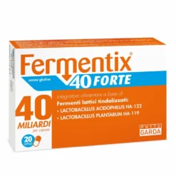 Phyto Garda Fermentix 40 Forte - Integratore probiotico per la flora intestinale, 20 capsule