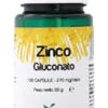 Phytoitalia Zinco - Zinco gluconato integratore per le difese immunitarie e la pelle, 100 capsule