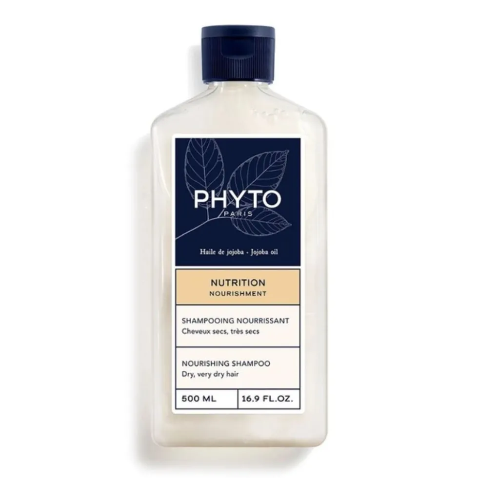 Phyto Nutrimento - Shampoo nutriente per i capelli secchi e molto secchi, 500 ml