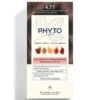 Phyto PhytoColor 4.77 Castano marrone intenso - Colorazione permanente ai pigmenti vegetali, 1 kit